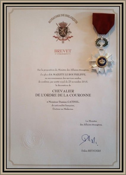 Chevalier de l'Ordre de la Couronne