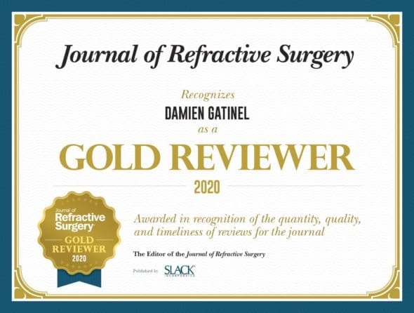 Gold Reviewer 2020