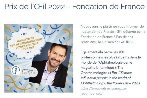 Prix de l'Œil 2022