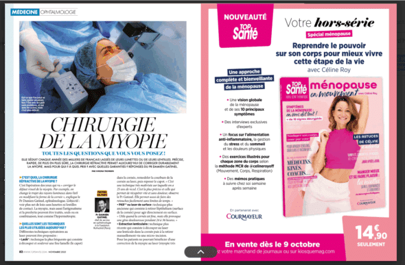 Top Santé - Myopie page 1